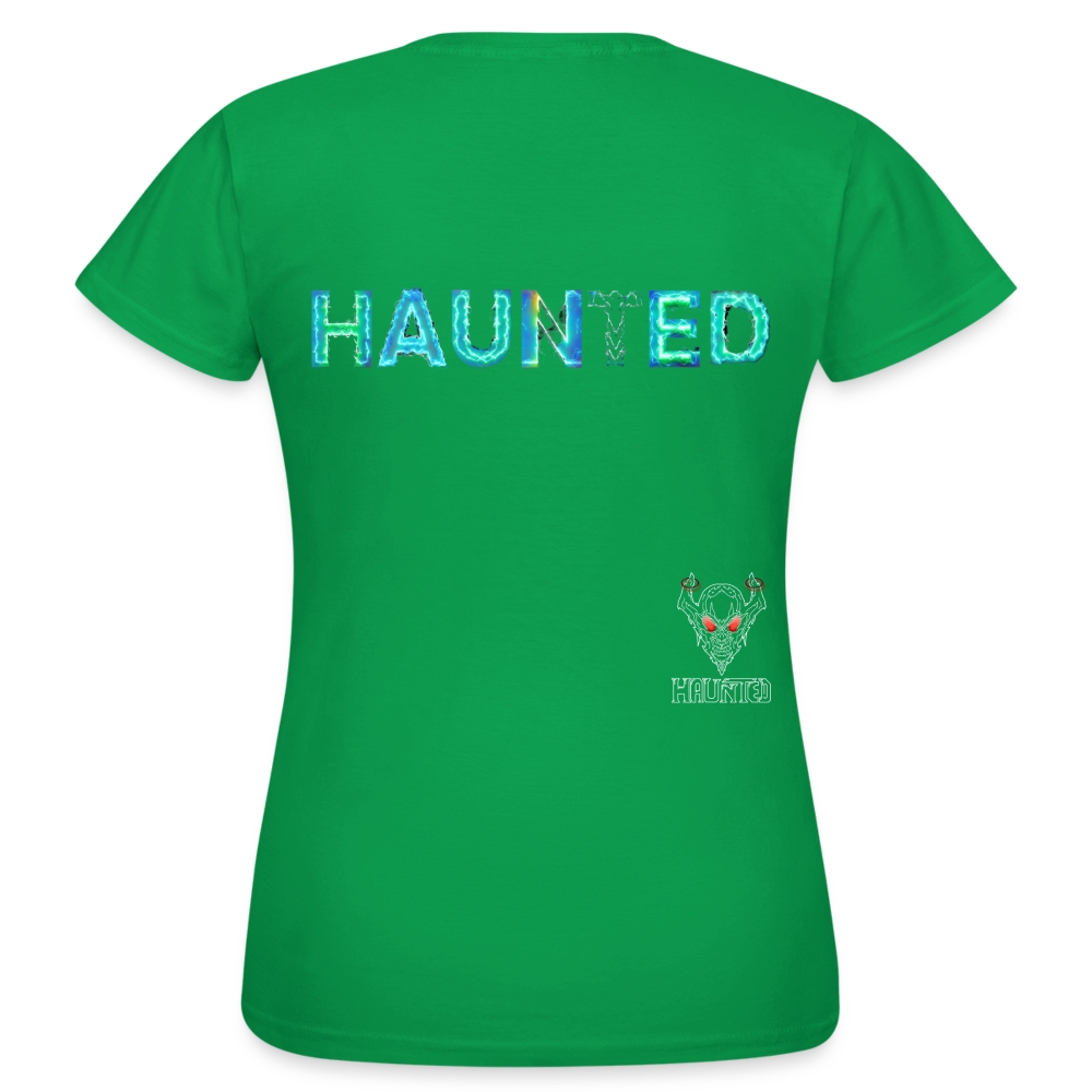 Women T-Shirt Neon Surge Aura - Kelly Green