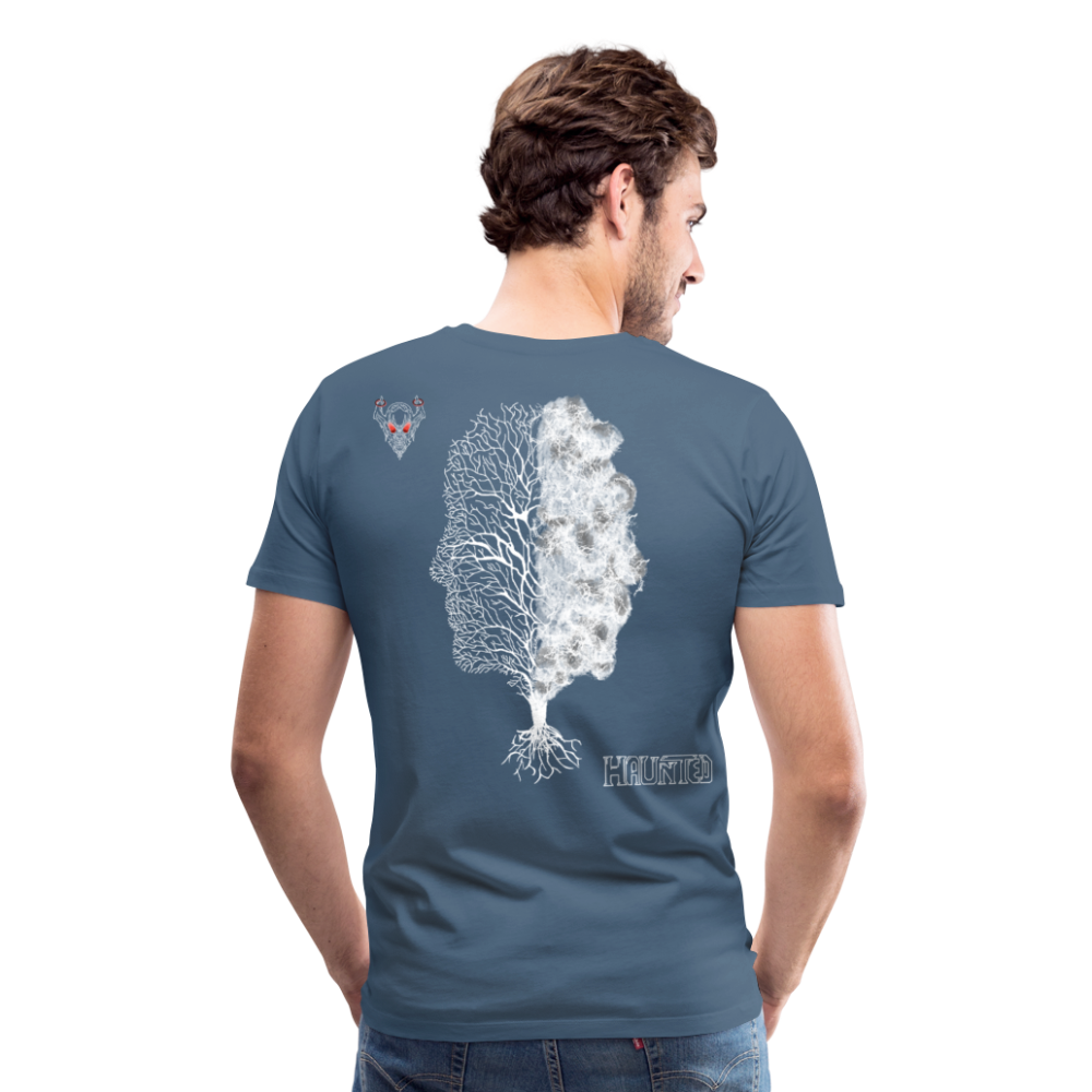 Man T-Shirt Dead or Alive - Blaugrau
