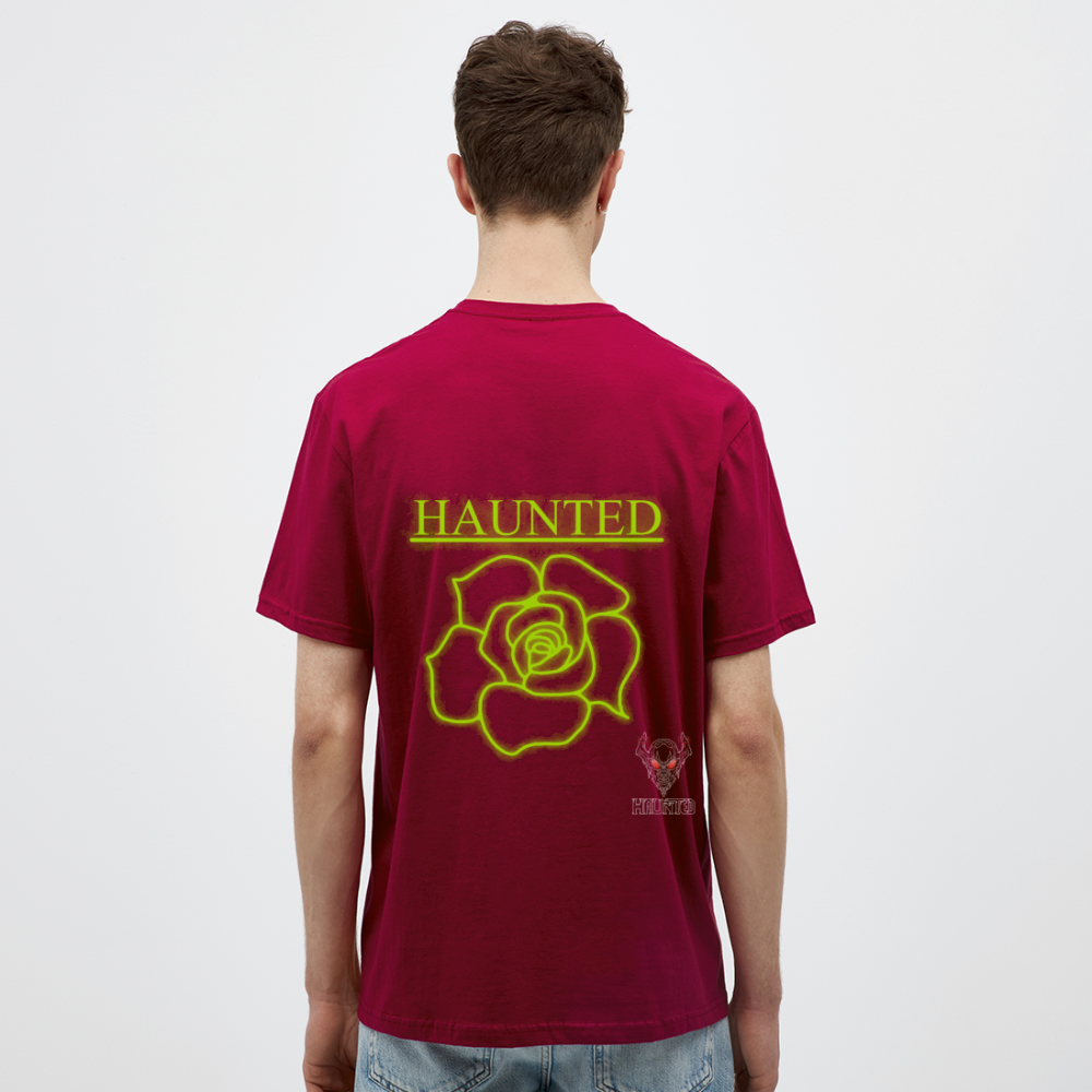 Men T-Shirt Poison Neon Rose - Ziegelrot