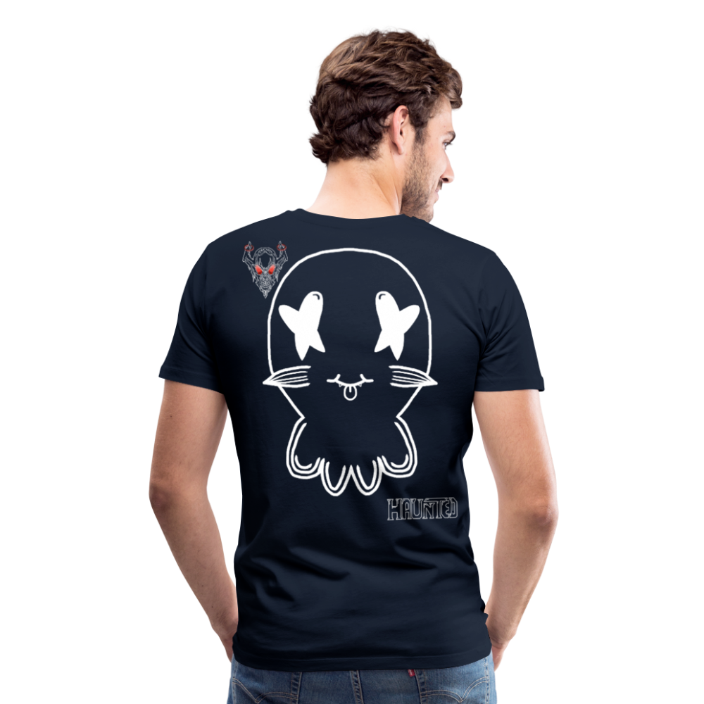 Man T-Shirt Ghost No Doodle Light - Navy