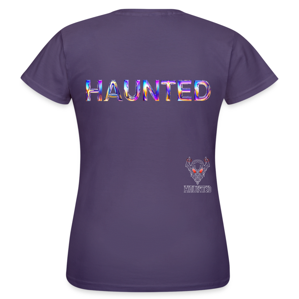 Women T-Shirt Prism Glow Essence - Dunkellila