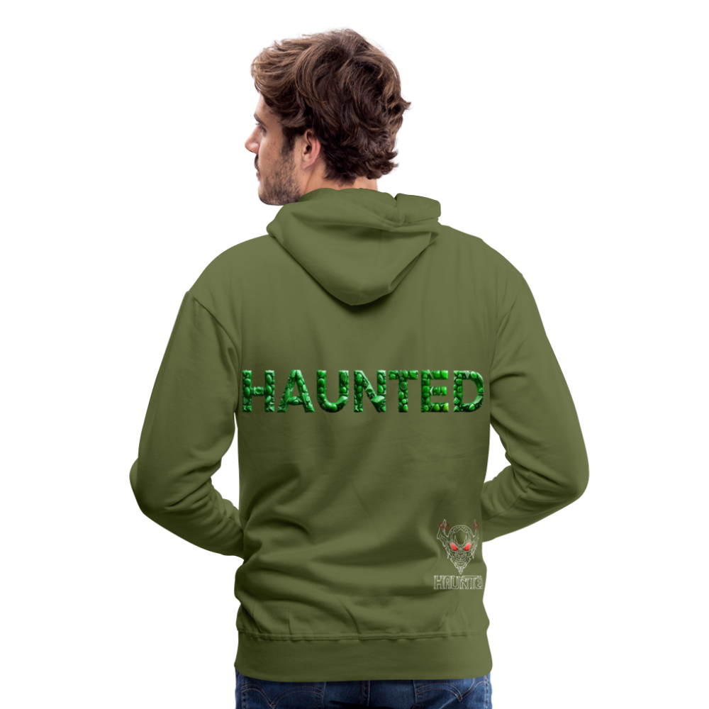 Men Hoodie Emerald Gem Elixir - Olivgrün