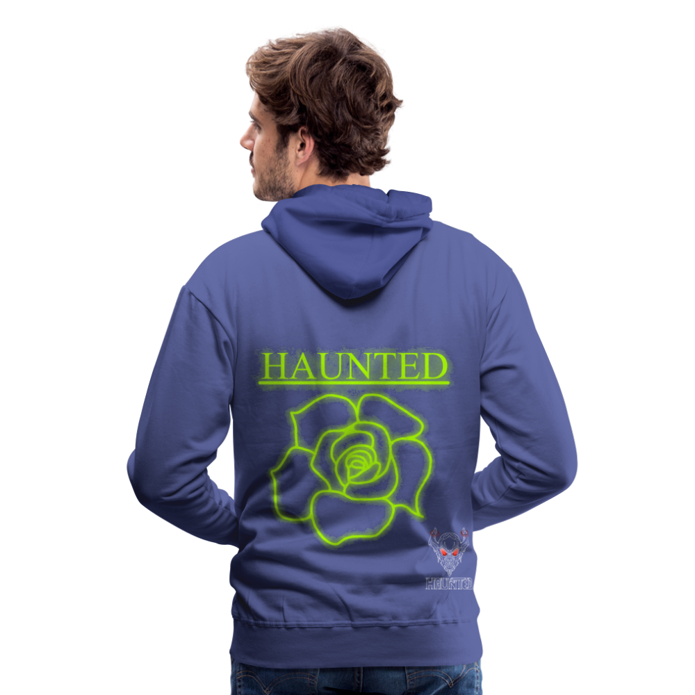 Men Hoodie Poison Neon Rose - Königsblau