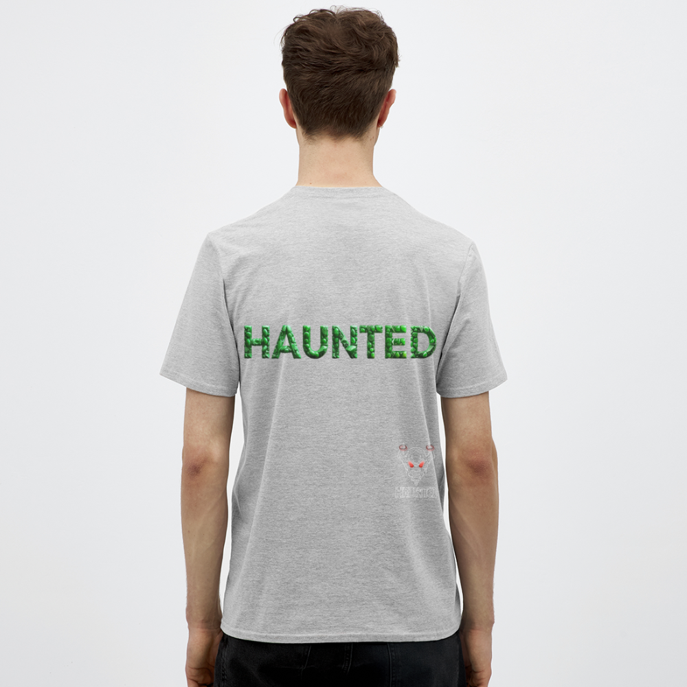 Men T-Shirt Emerald Gem Elixir - Grau meliert