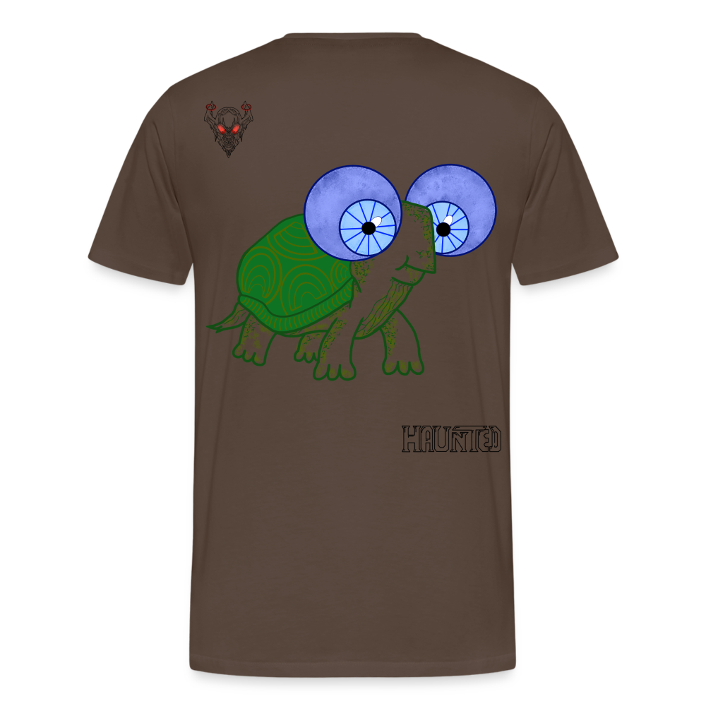 Man T-Shirt Turtle - Edelbraun