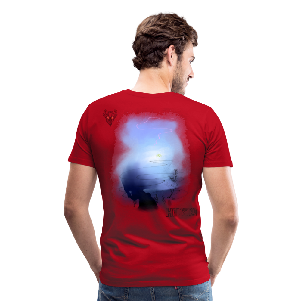 Man T-Shirt Fading - Rot