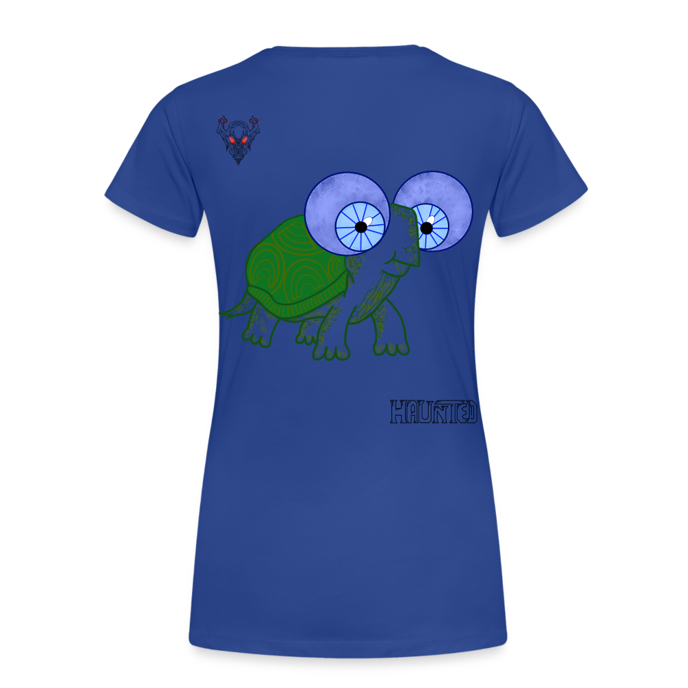 Woman T-Shirt Turtle - Königsblau