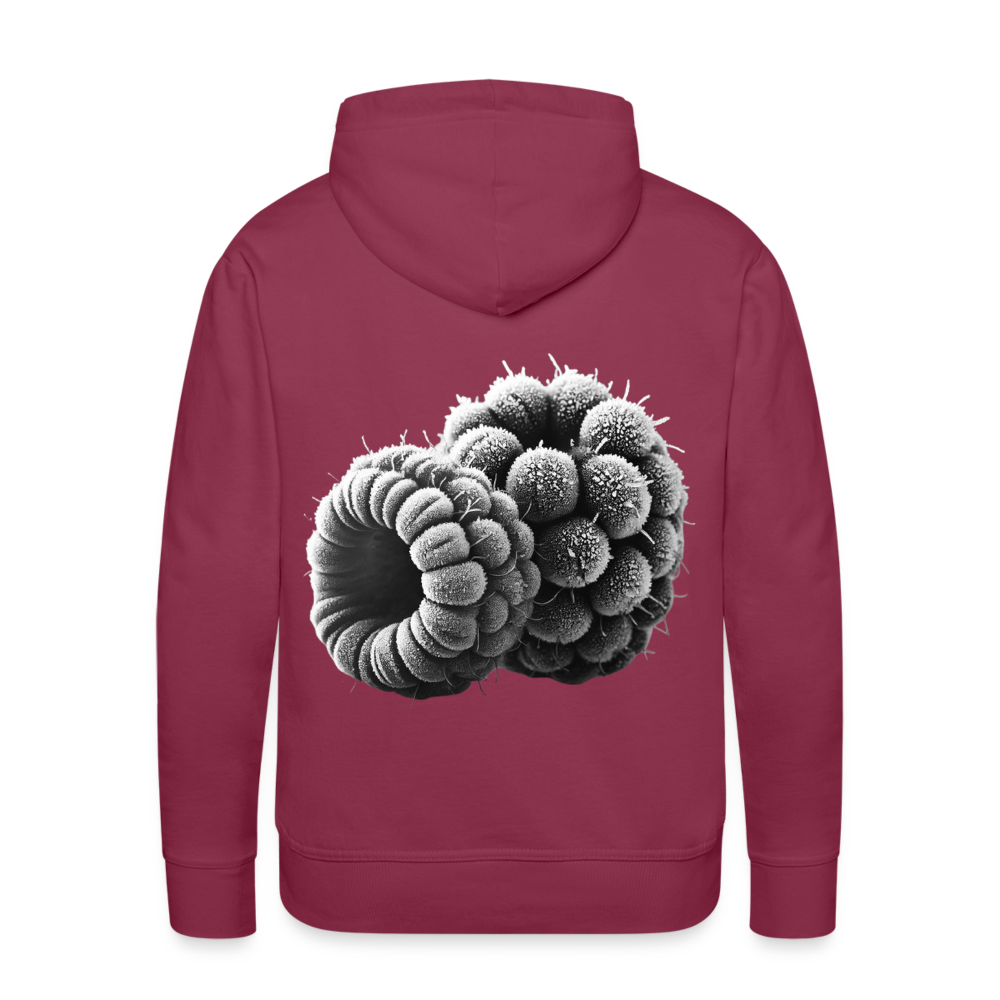 Men Hoodie Frozen Berries - Bordeaux