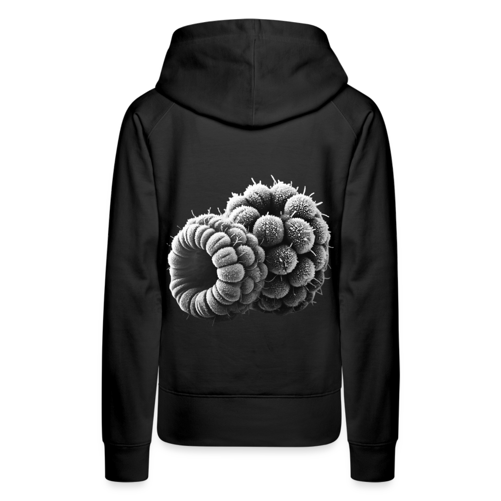 Women Hoodie Frozen Berries - Schwarz