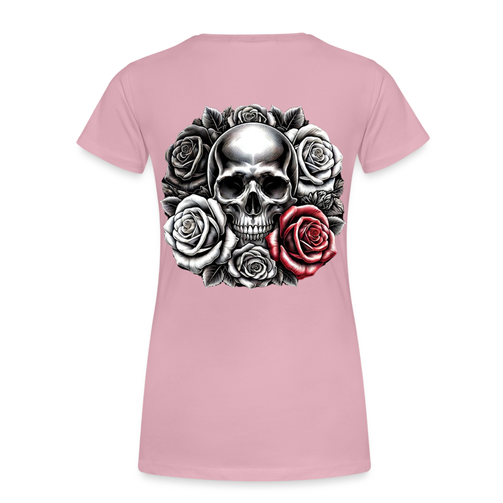 Women T-Shirt Skull Roses - Hellrosa