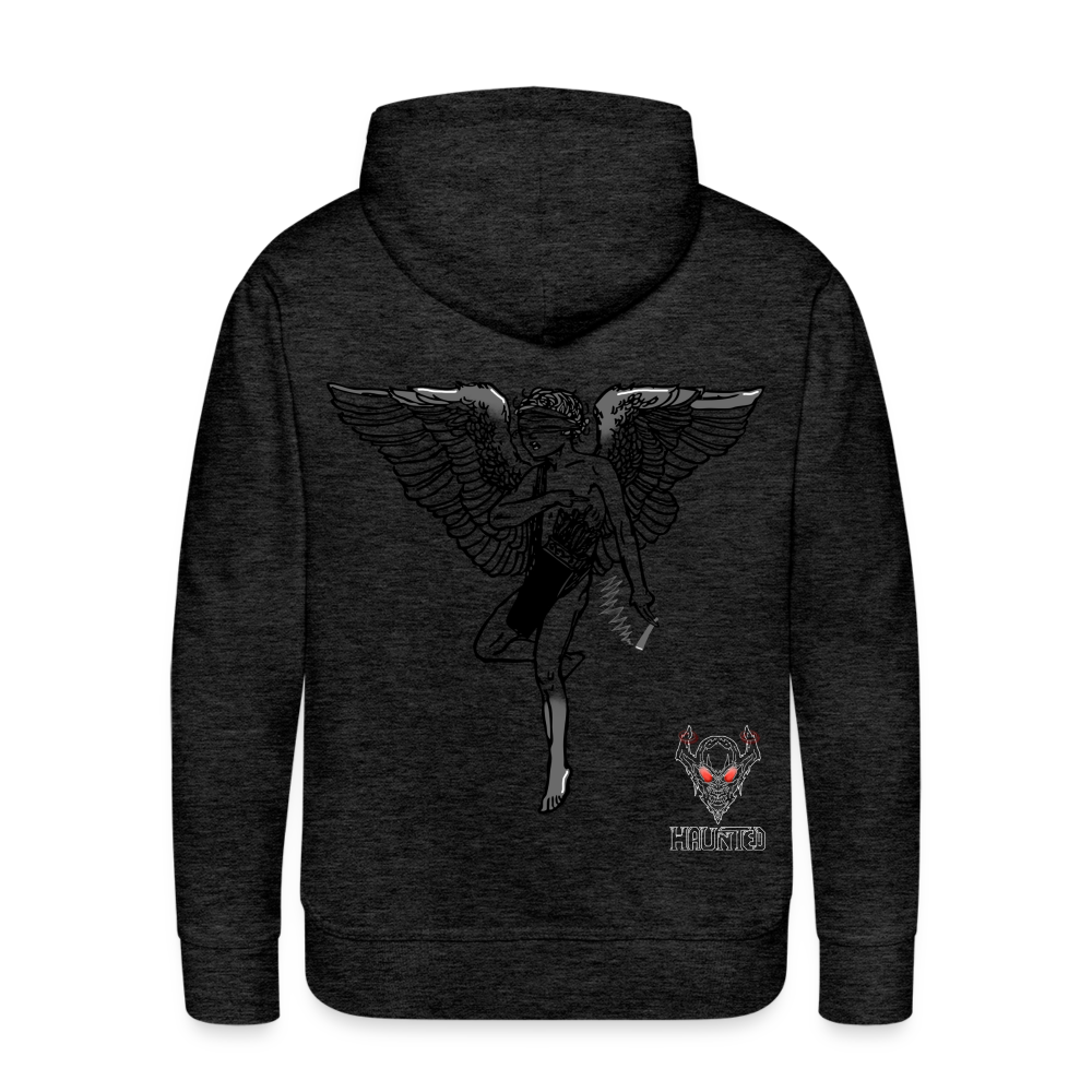 Men Hoodie Angel - Anthrazit