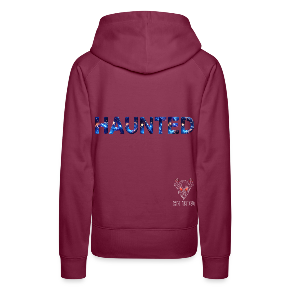 Women Hoodie Stellar Night Elixir - Bordeaux