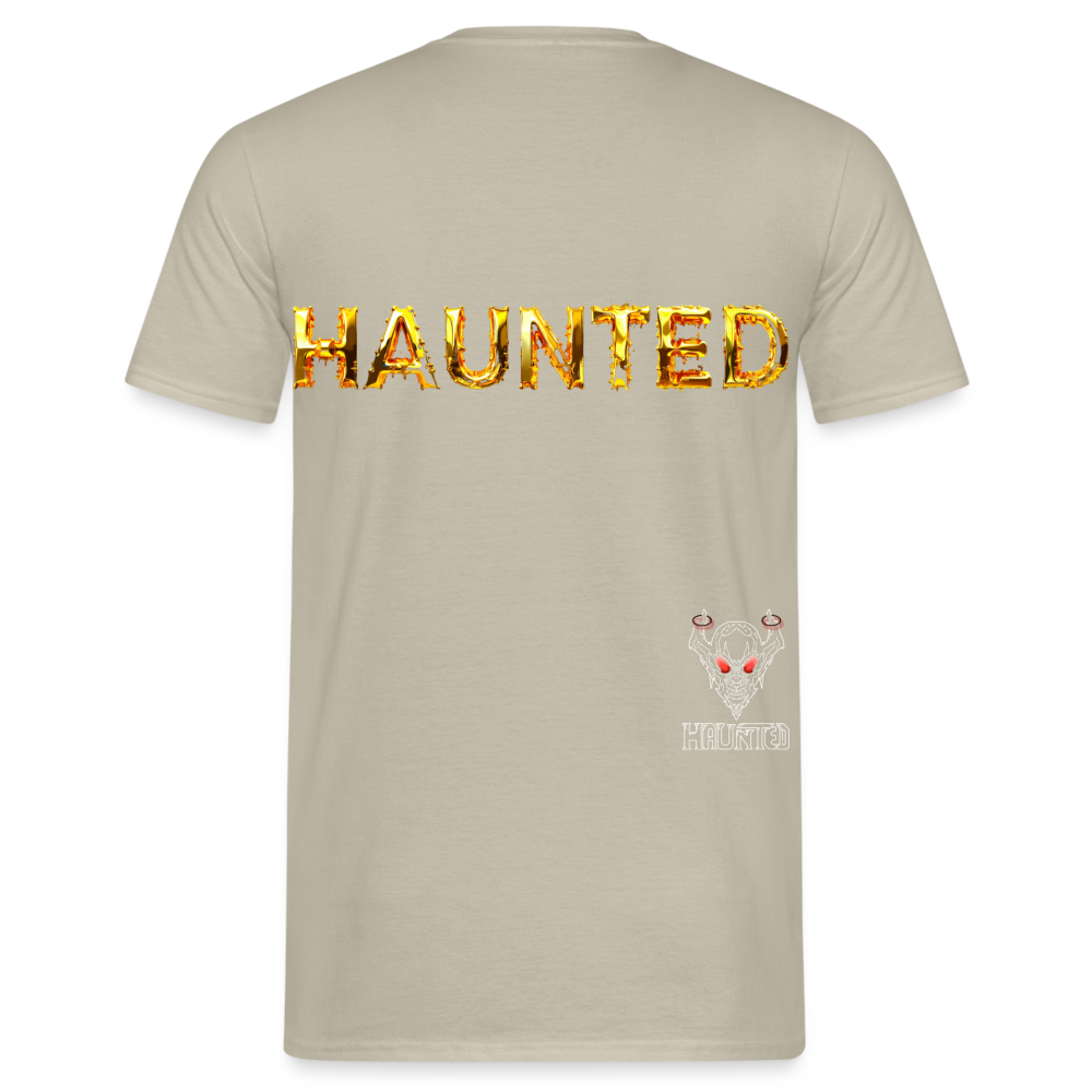 Men T-Shirt Molten Gold Luxe - Sandbeige