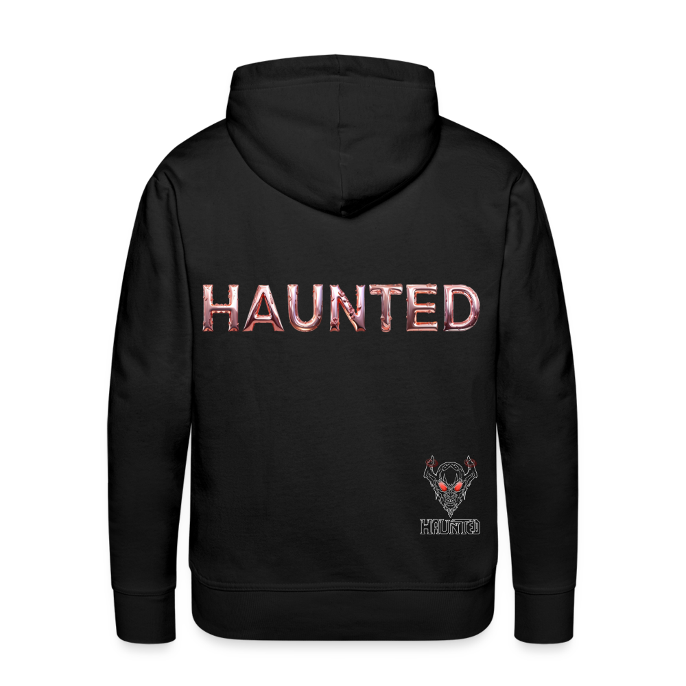Men Hoodie Rose Gold Radiance - Schwarz