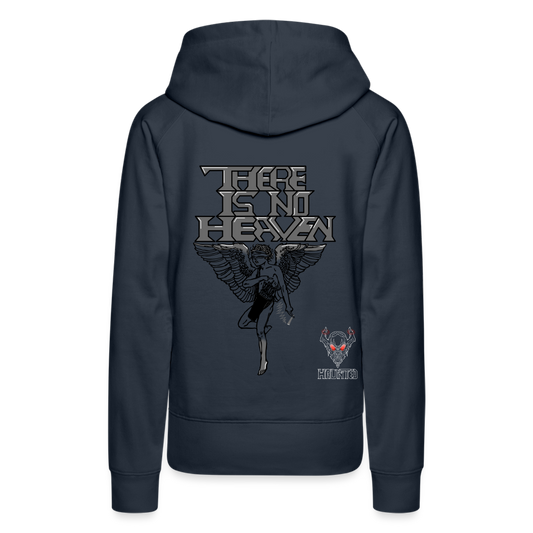 Woman Hoodie There Is No Heaven - Navy
