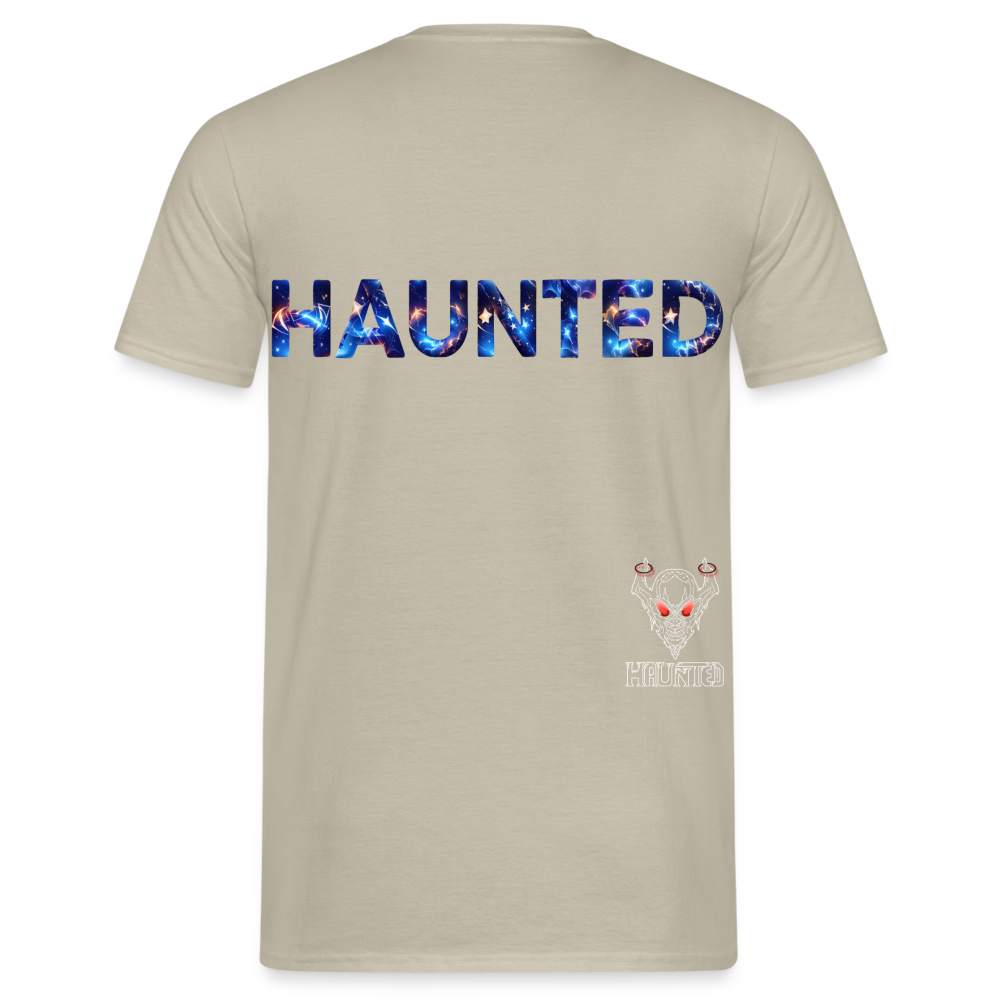 Men T-Shirt Stellar Night Elixir - Sandbeige