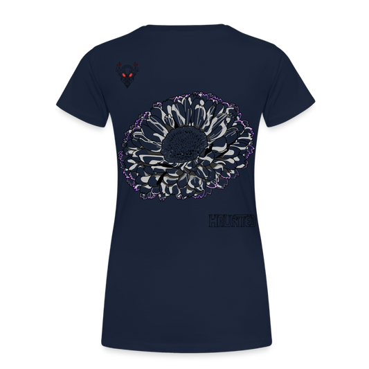 Woman T-Shirt Calendula - Navy