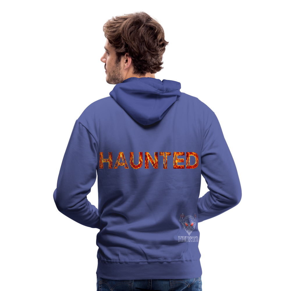 Men Hoodie Blazing Ember Fury - Königsblau