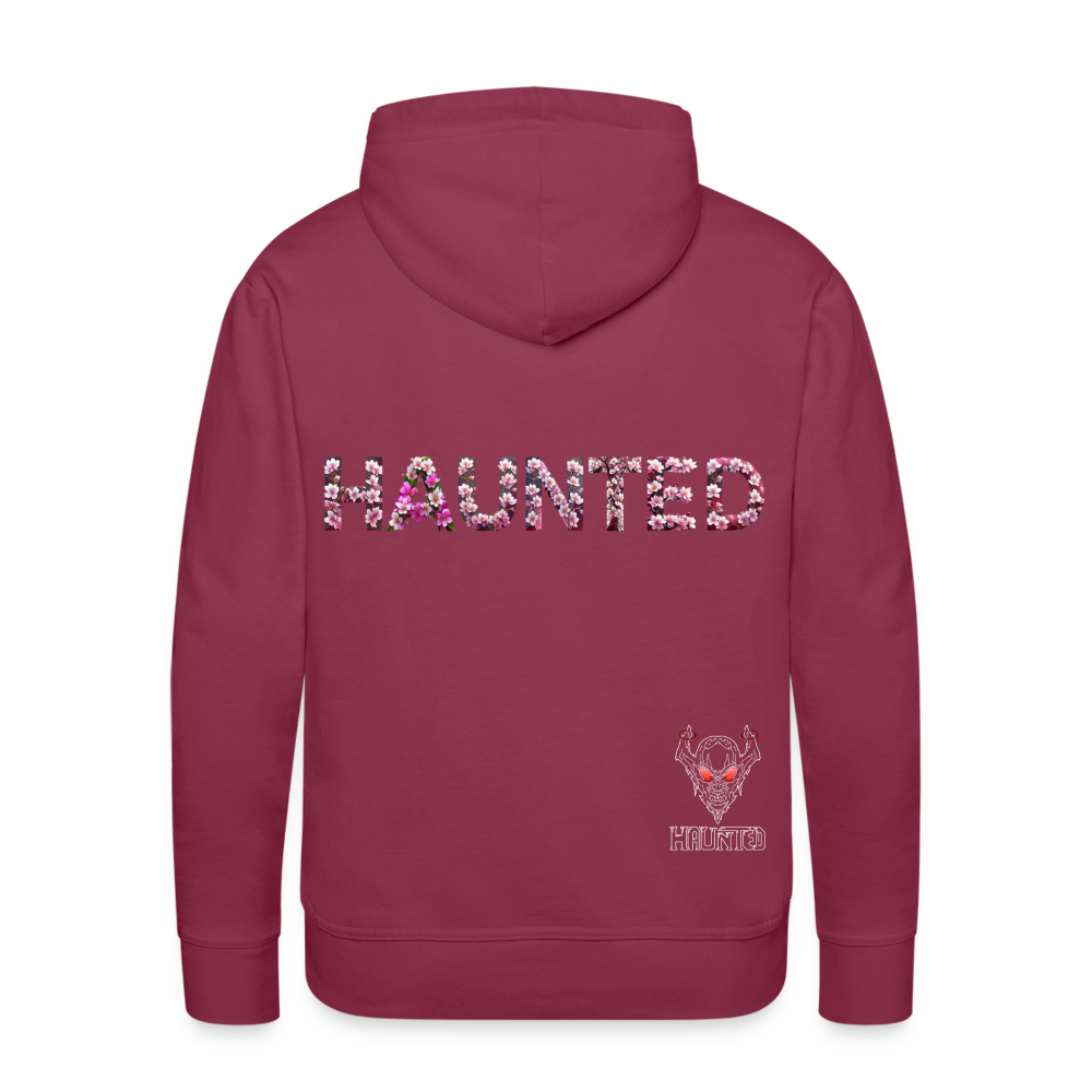 Men Hoodie Blossom Ghost Mist - Bordeaux
