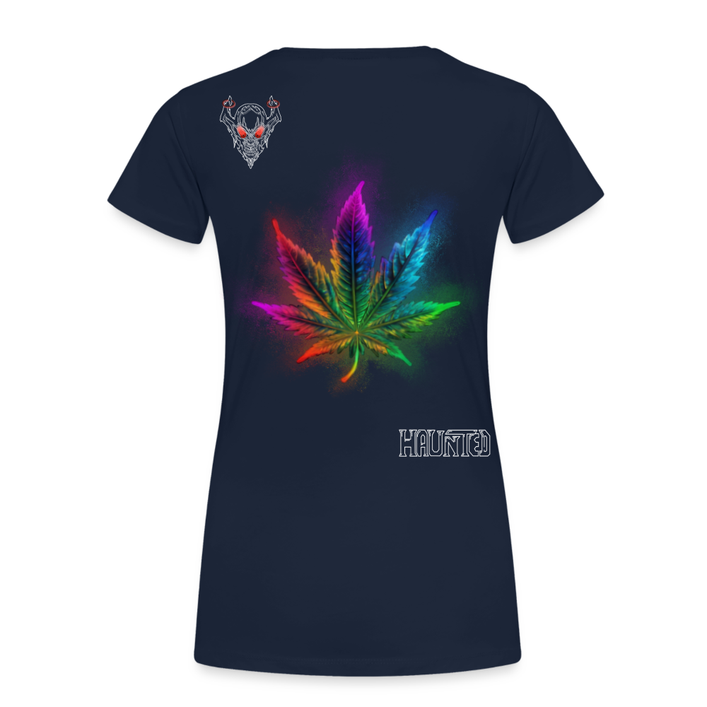 Woman T-Shirt La Bonne Beuh - Navy