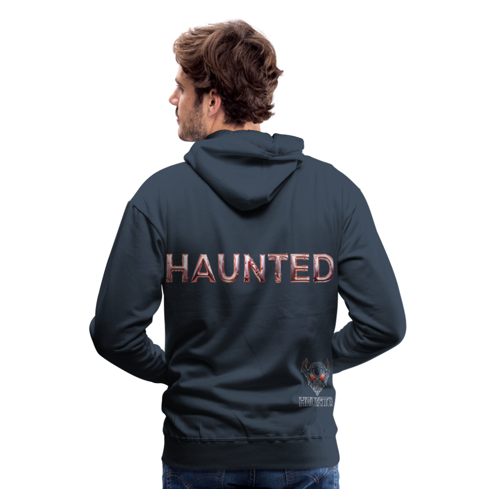 Men Hoodie Rose Gold Radiance - Navy