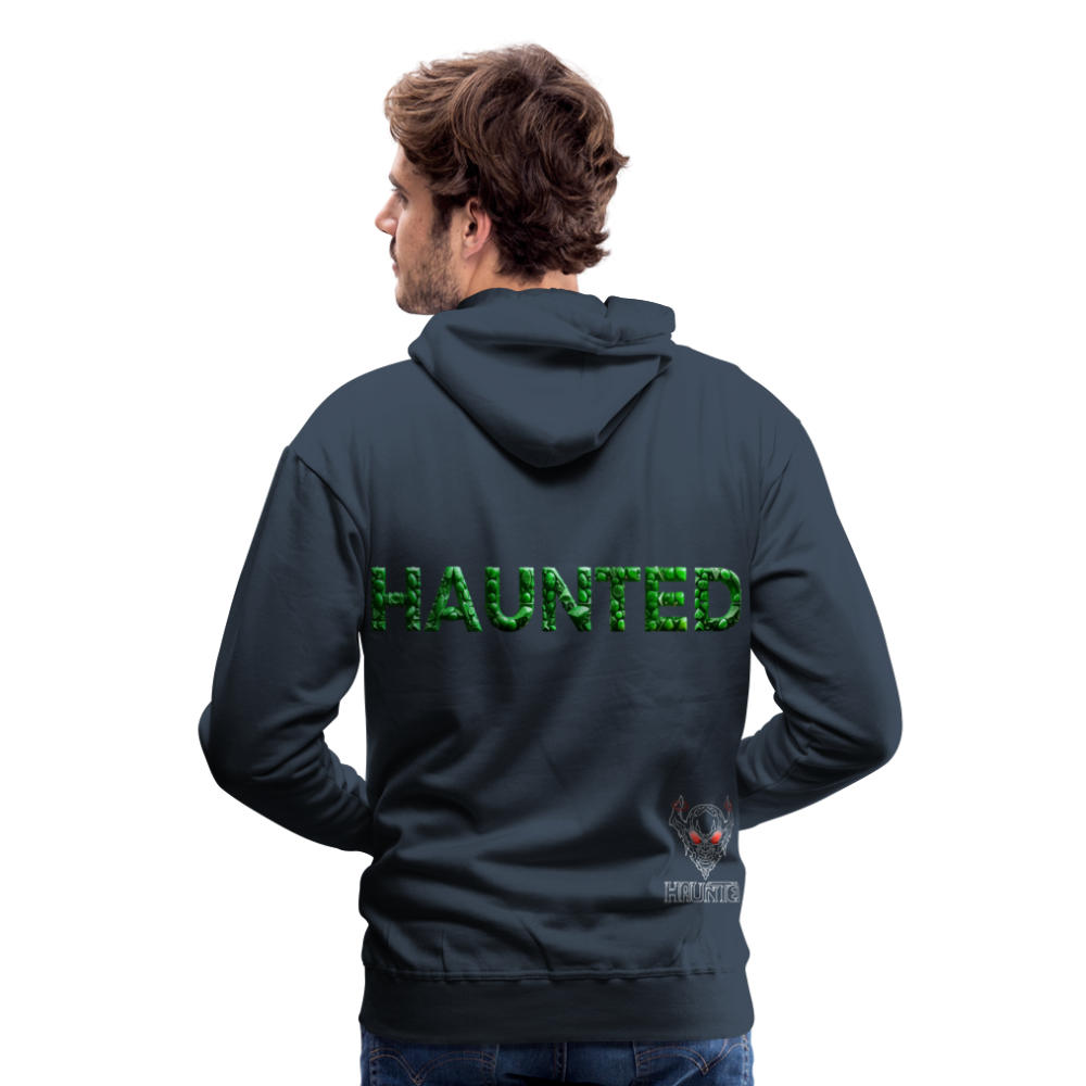 Men Hoodie Emerald Gem Elixir - Navy