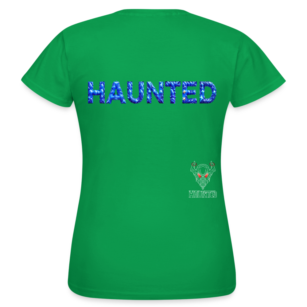 Women T-Shirt Sapphire Night Glow - Kelly Green