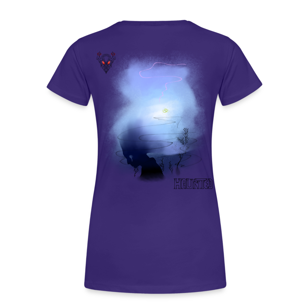 Woman T-Shirt Fading - Lila