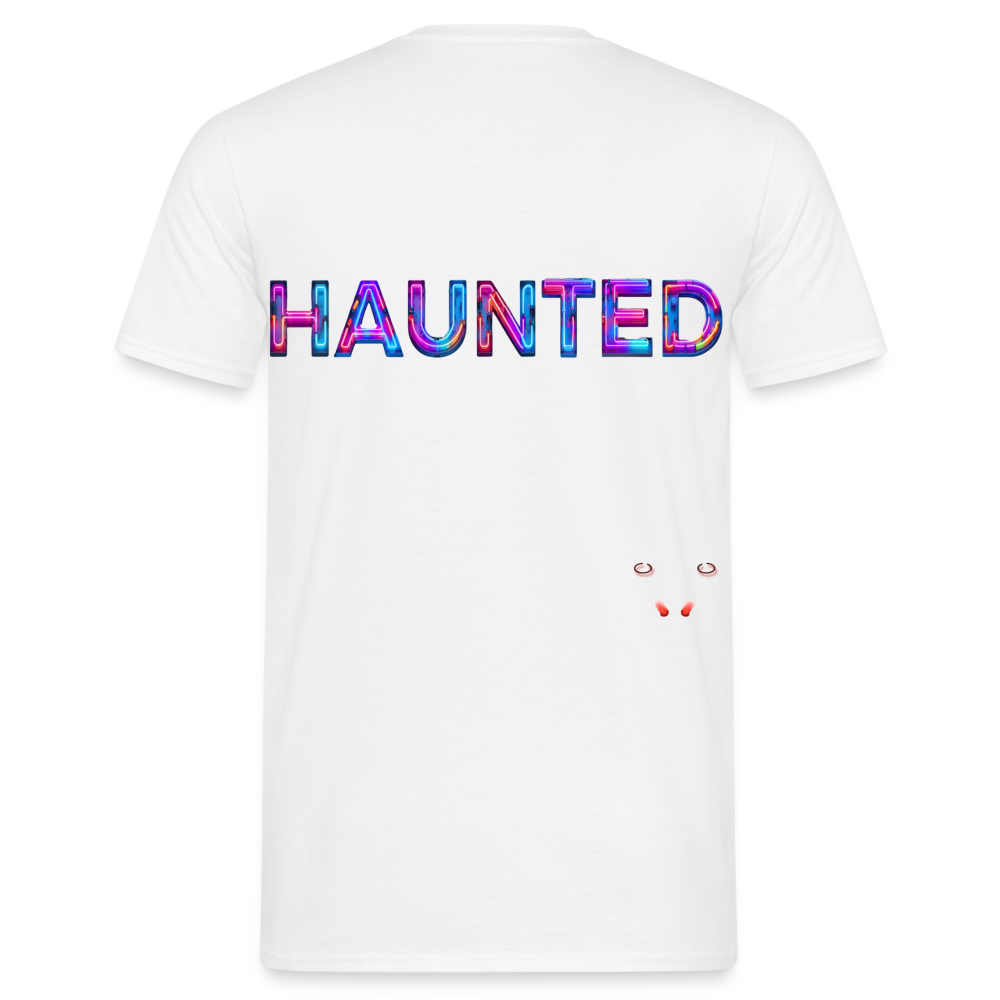 Men T-Shirt Neon Pulse Energy - Weiß