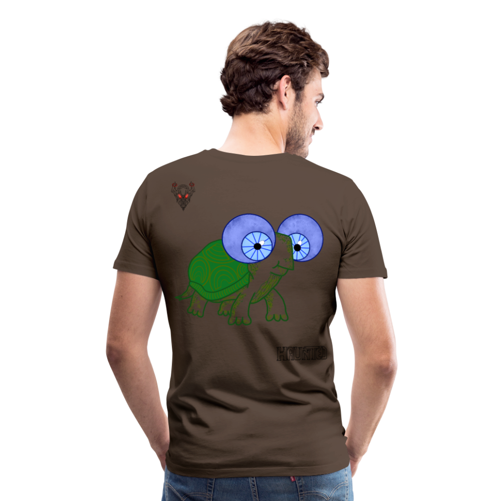 Man T-Shirt Turtle - Edelbraun