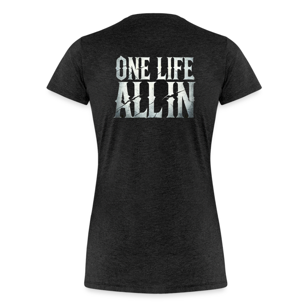 Women T-Shirt One Life All In - Anthrazit