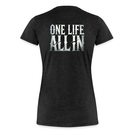 Women T-Shirt One Life All In - Anthrazit