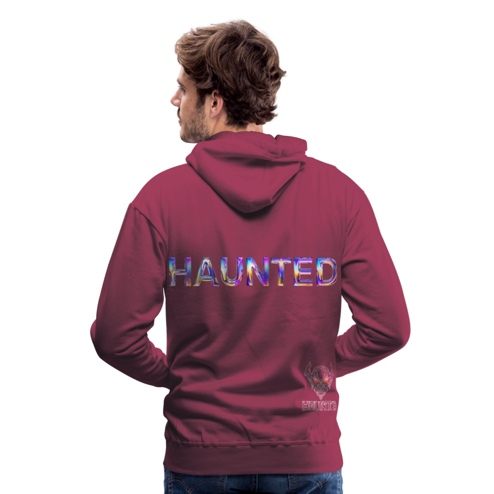 Men Hoodie Prism Glow Essence - Bordeaux