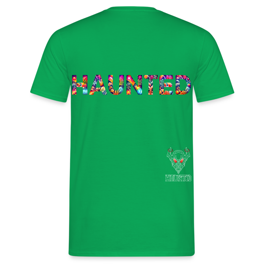 Men T-Shirt Amber Flame Essence - Kelly Green