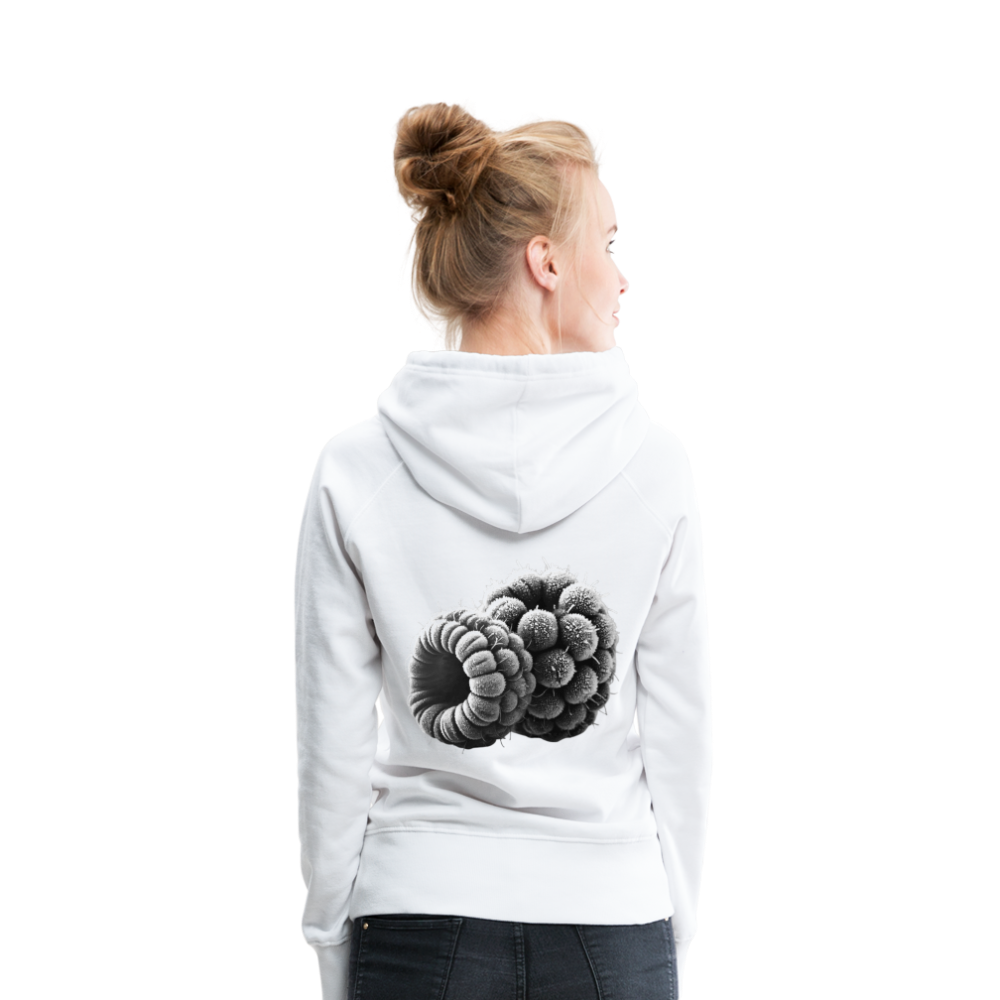 Women Hoodie Frozen Berries - Weiß