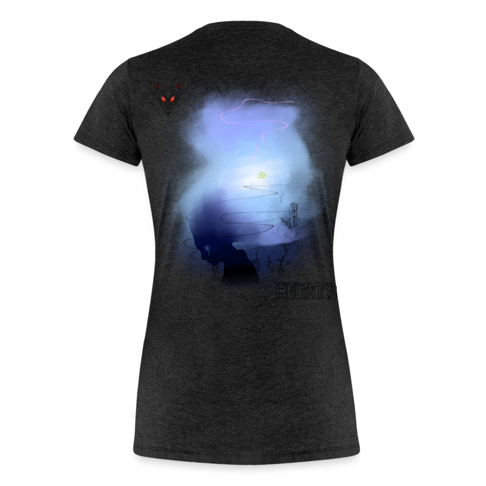 Woman T-Shirt Fading - Anthrazit