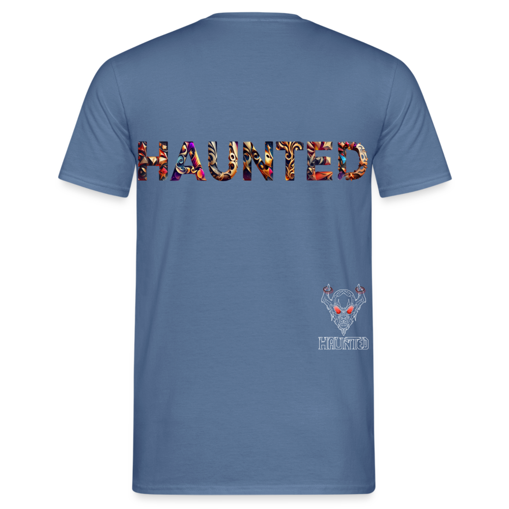 Men T-Shirt Mystic Aura Blend - Taubenblau 