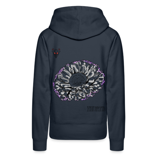 Woman Hoodie Calendula Fade - Navy