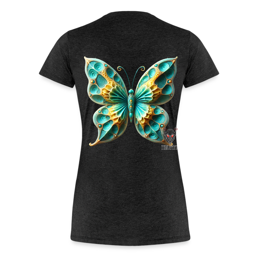 Woman T-Shirt Aqua Wing Symphony - Anthrazit