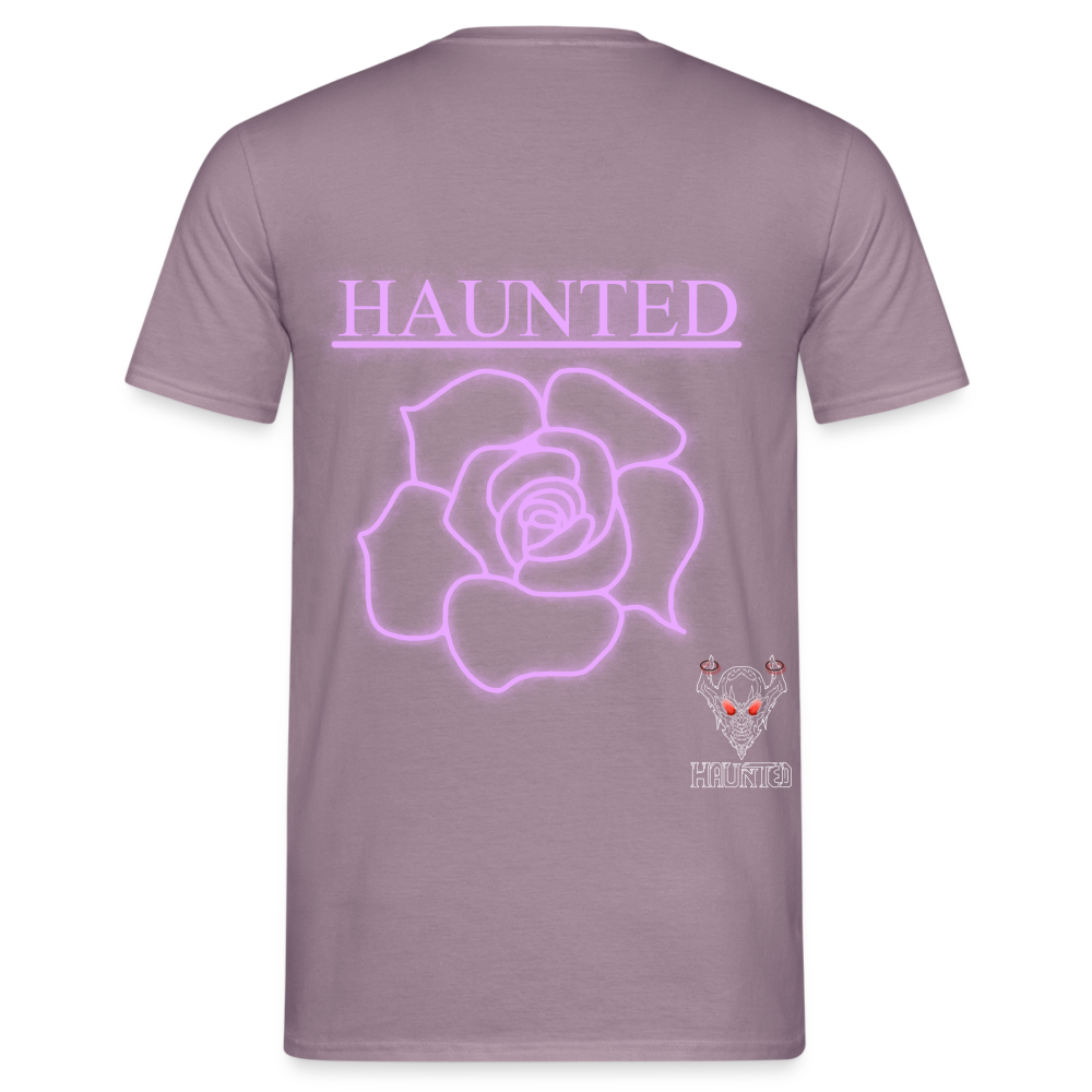Men T-Shirt Light Pink Neon Rose - Lilagrau 