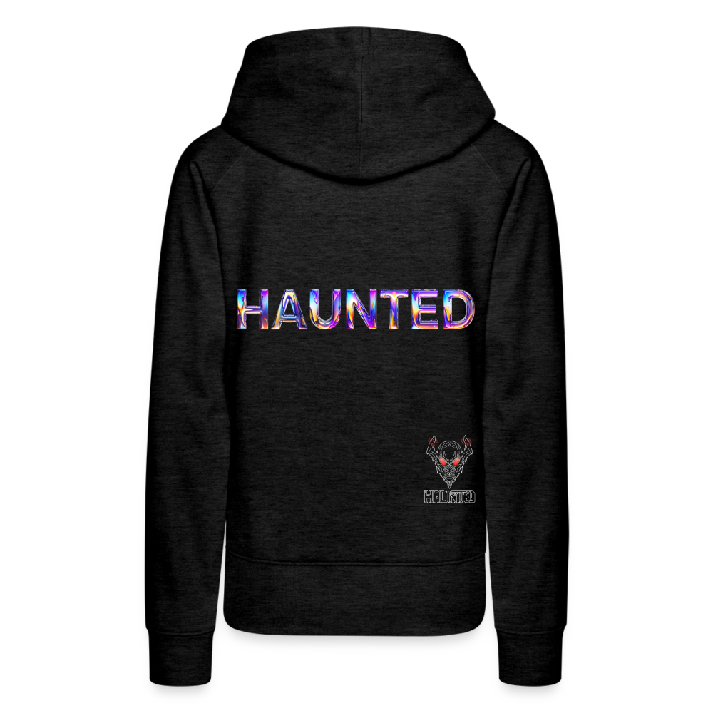 Women Hoodie Prism Glow Essence - Anthrazit
