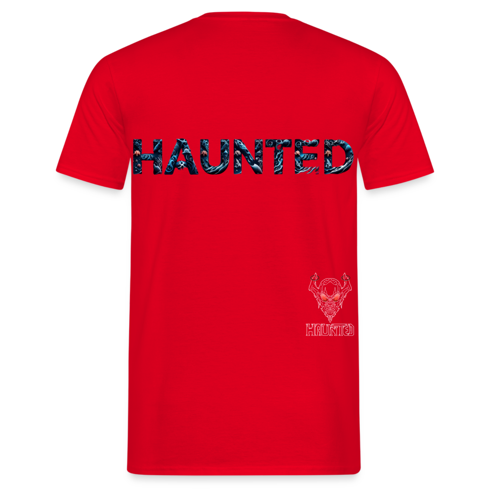 Men T-Shirt Abyssal Coral Glow - Rot