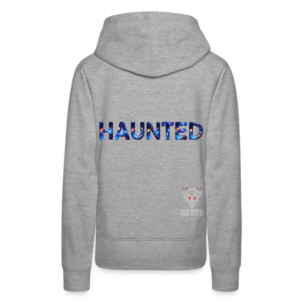 Women Hoodie Stellar Night Elixir - Grau meliert