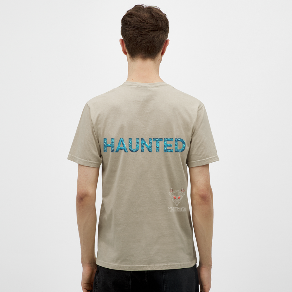 Men T-Shirt Aqua Depth Elixir - Sandbeige