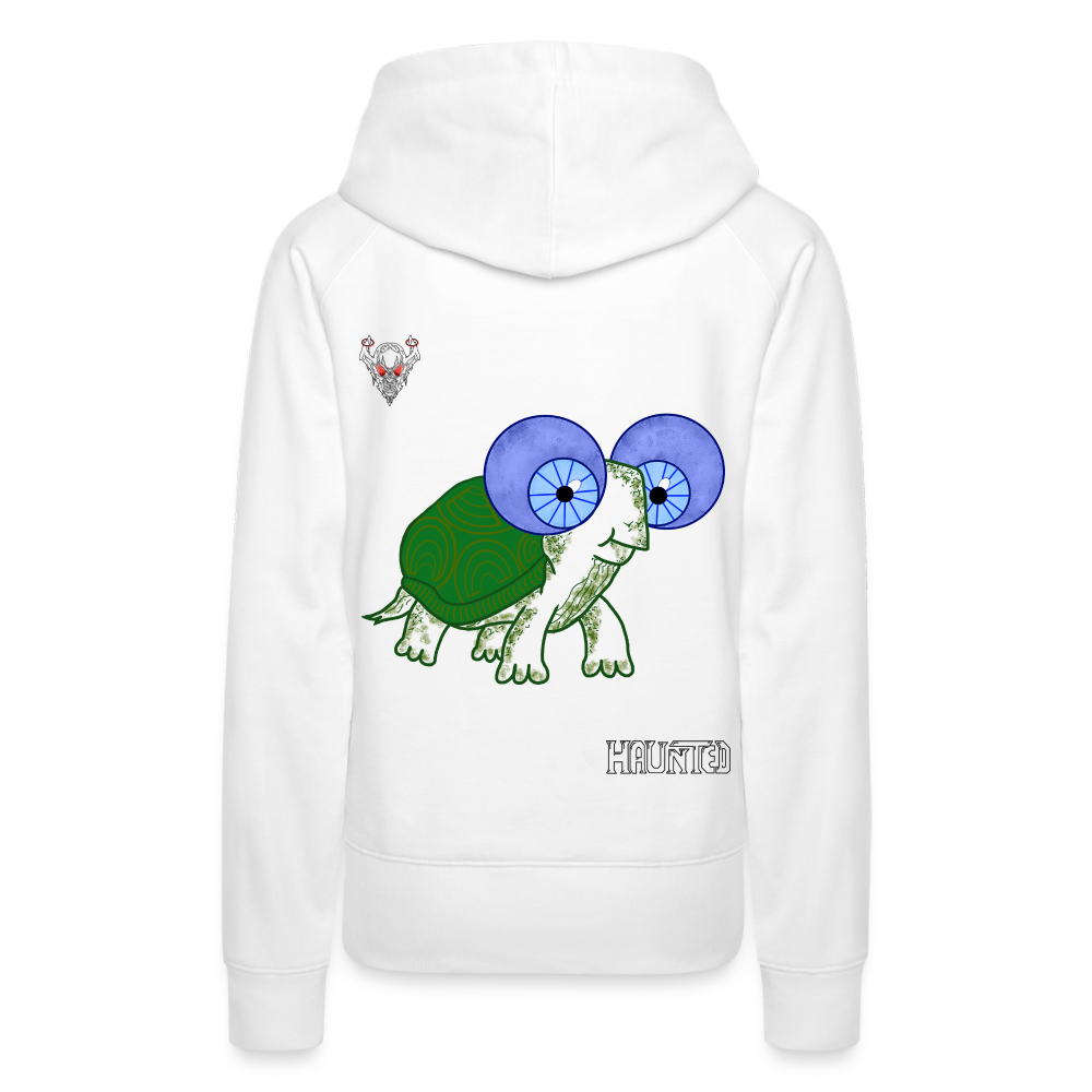Woman Hoodie Turtle - Weiß