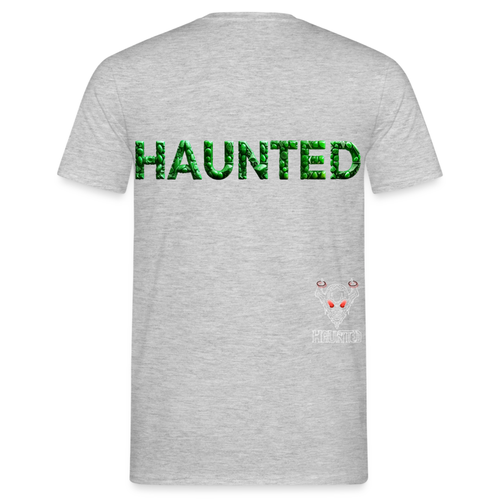 Men T-Shirt Emerald Gem Elixir - Grau meliert