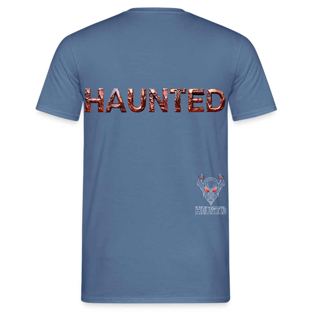 Men T-Shirt Forged Ember Steel - Taubenblau 