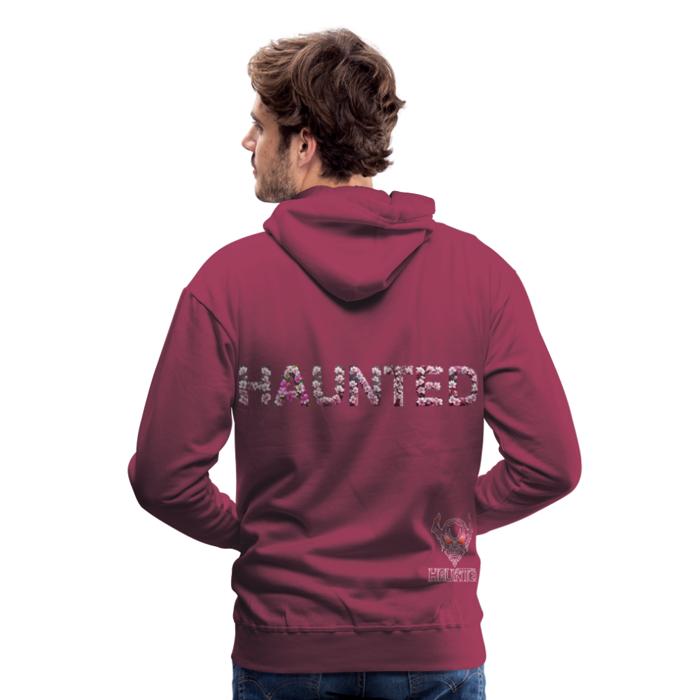 Men Hoodie Blossom Ghost Mist - Bordeaux