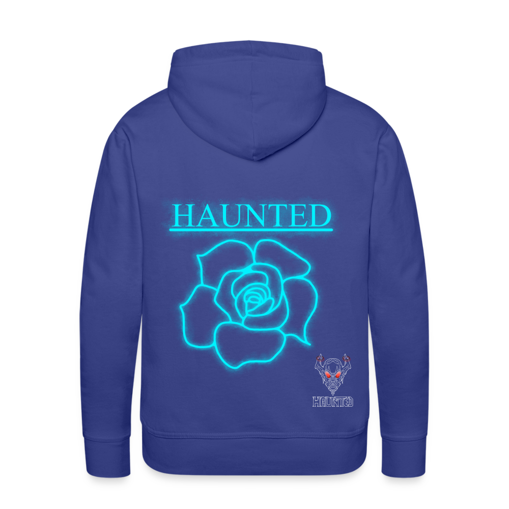 Men Hoodie Original Neon Rose - Königsblau