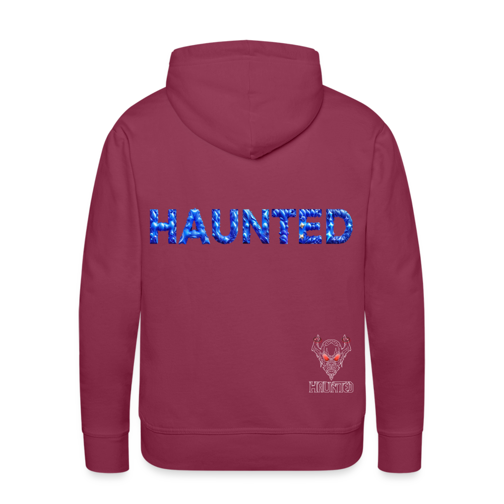 Men Hoodie Sapphire Night Glow - Bordeaux